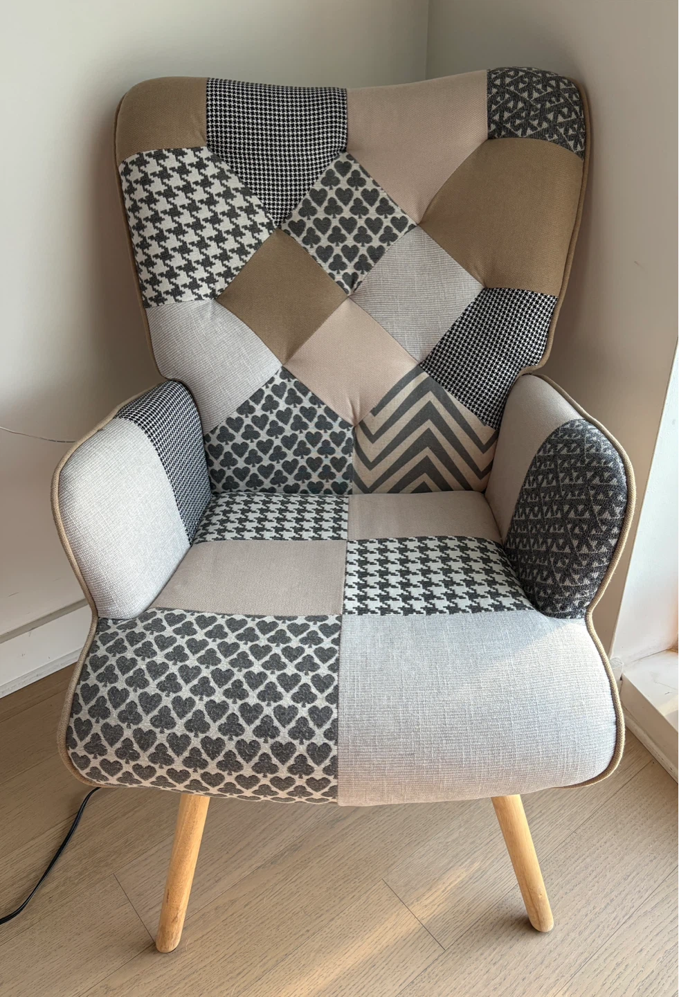 Patchwork Accent Chair - photo 2