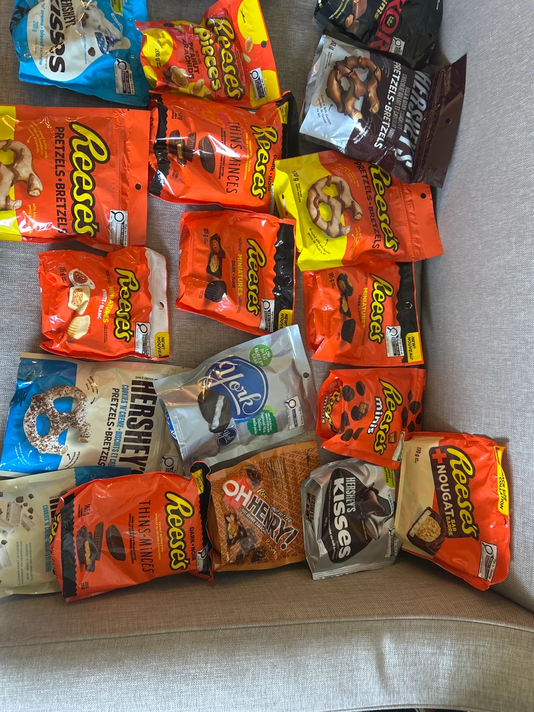 Assorted Hershey's, Reese's, and Other Chocolates & Snacks - photo 3