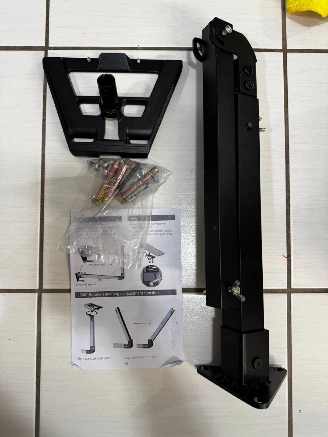 Starlink Gen 3 Adjustable Mount Bracket