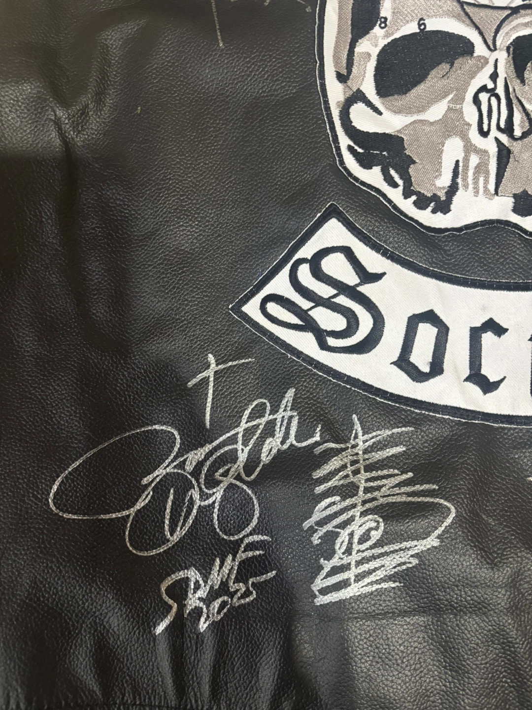 Black Label Society signed vest ZAAK,JD,FAbb - photo 2