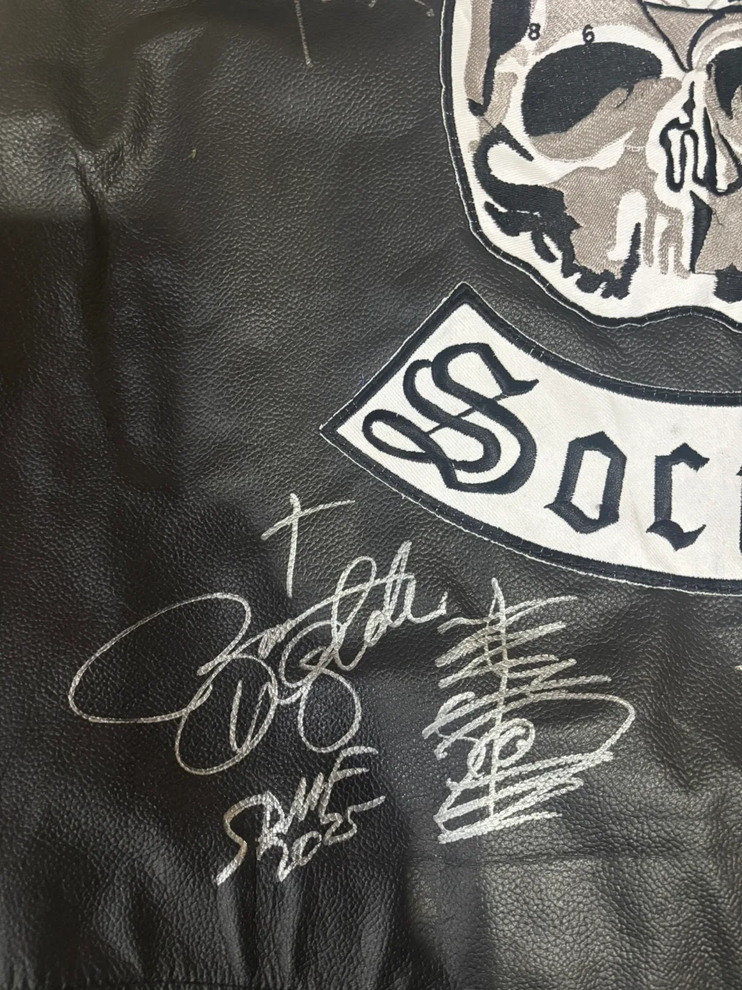 Black Label Society signed vest ZAAK,JD,FAbb - photo 2