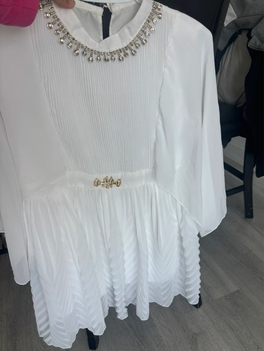 Ladies : girls white dress