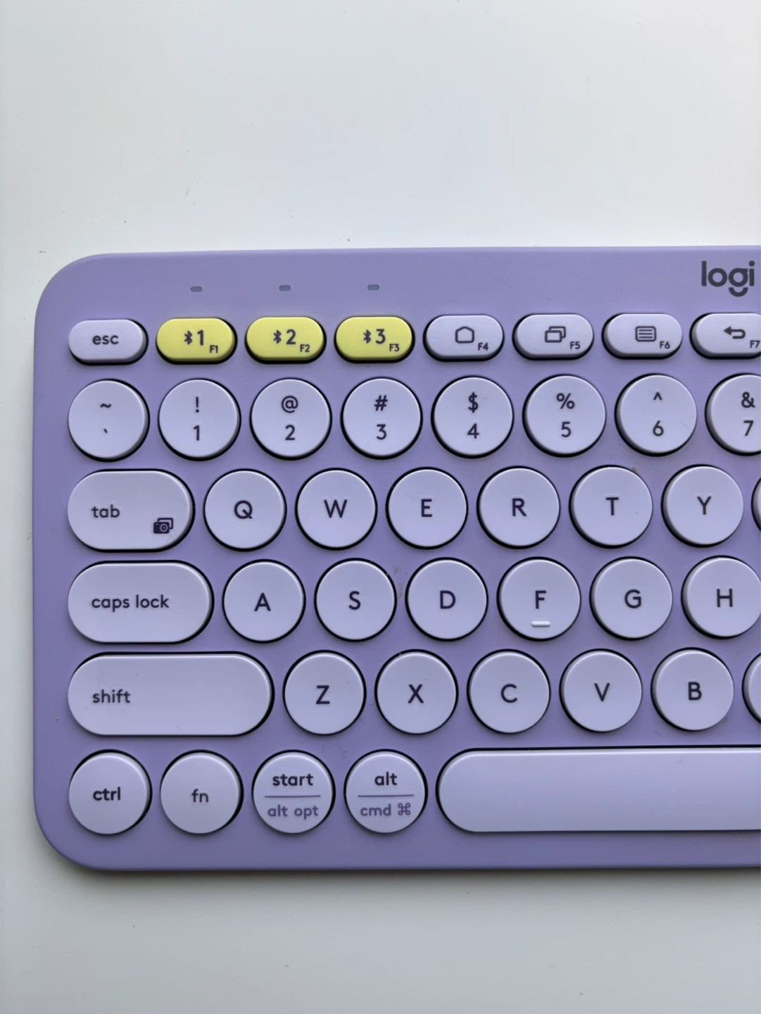 Logitech Lavender Wireless Keyboard - photo 2