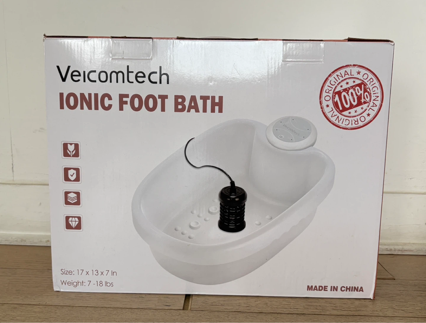 Veicomtech Ionic Foot Bath