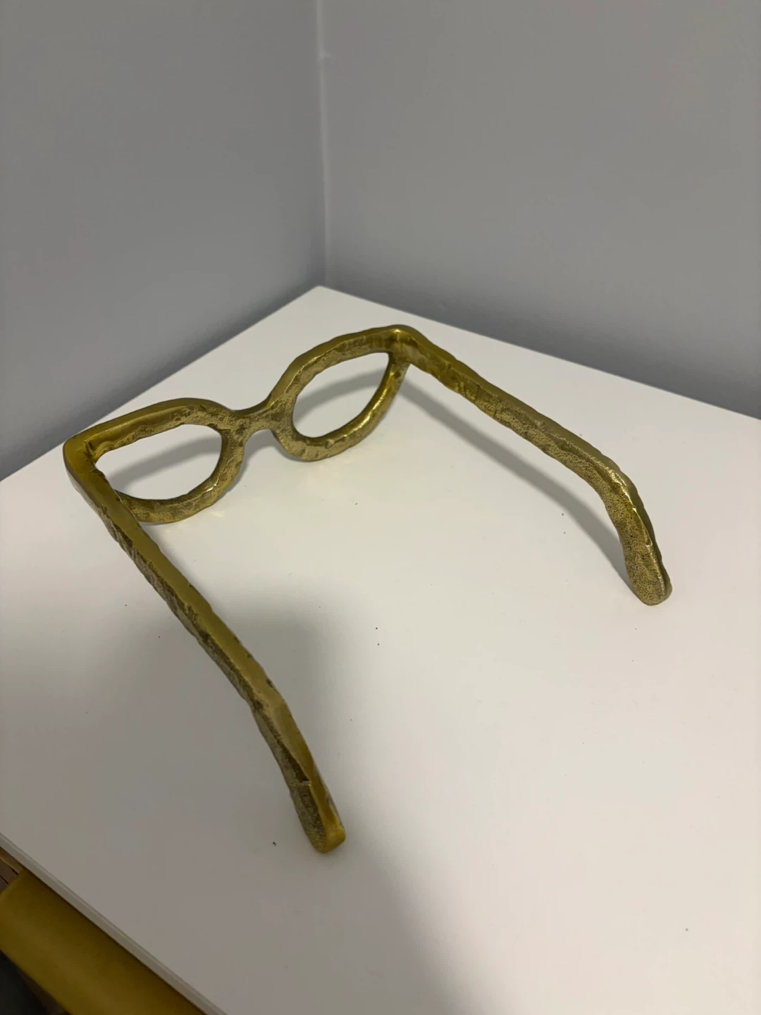 Decorative Brass Glasses Figurine - photo 2