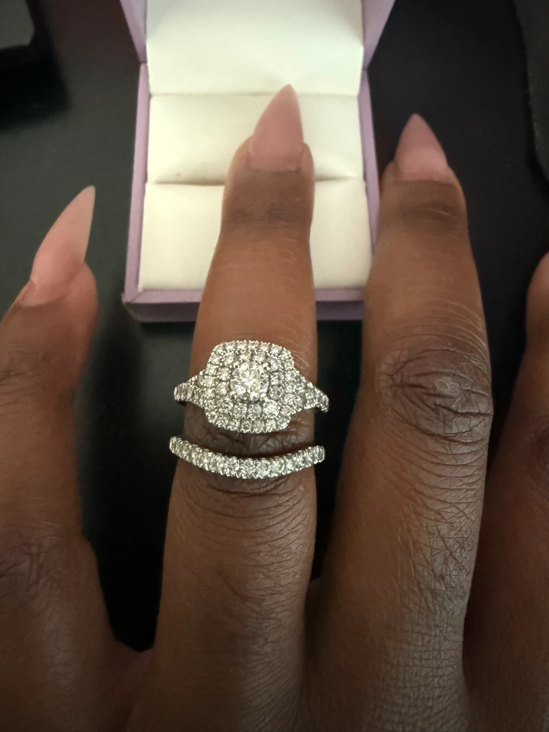 14K White Gold Diamond Bridal Set – 0.92 CT – Michael Hill - photo 2