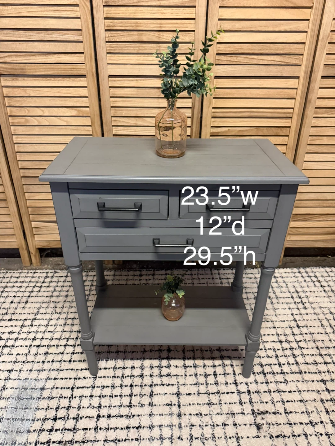 Accent Table and Decorative Mirror - photo 5