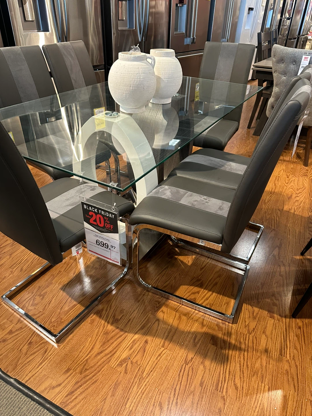 Dining table with 6 chairs - photo 2