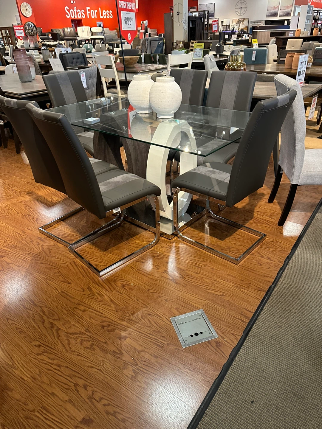 Dining table with 6 chairs - photo 3