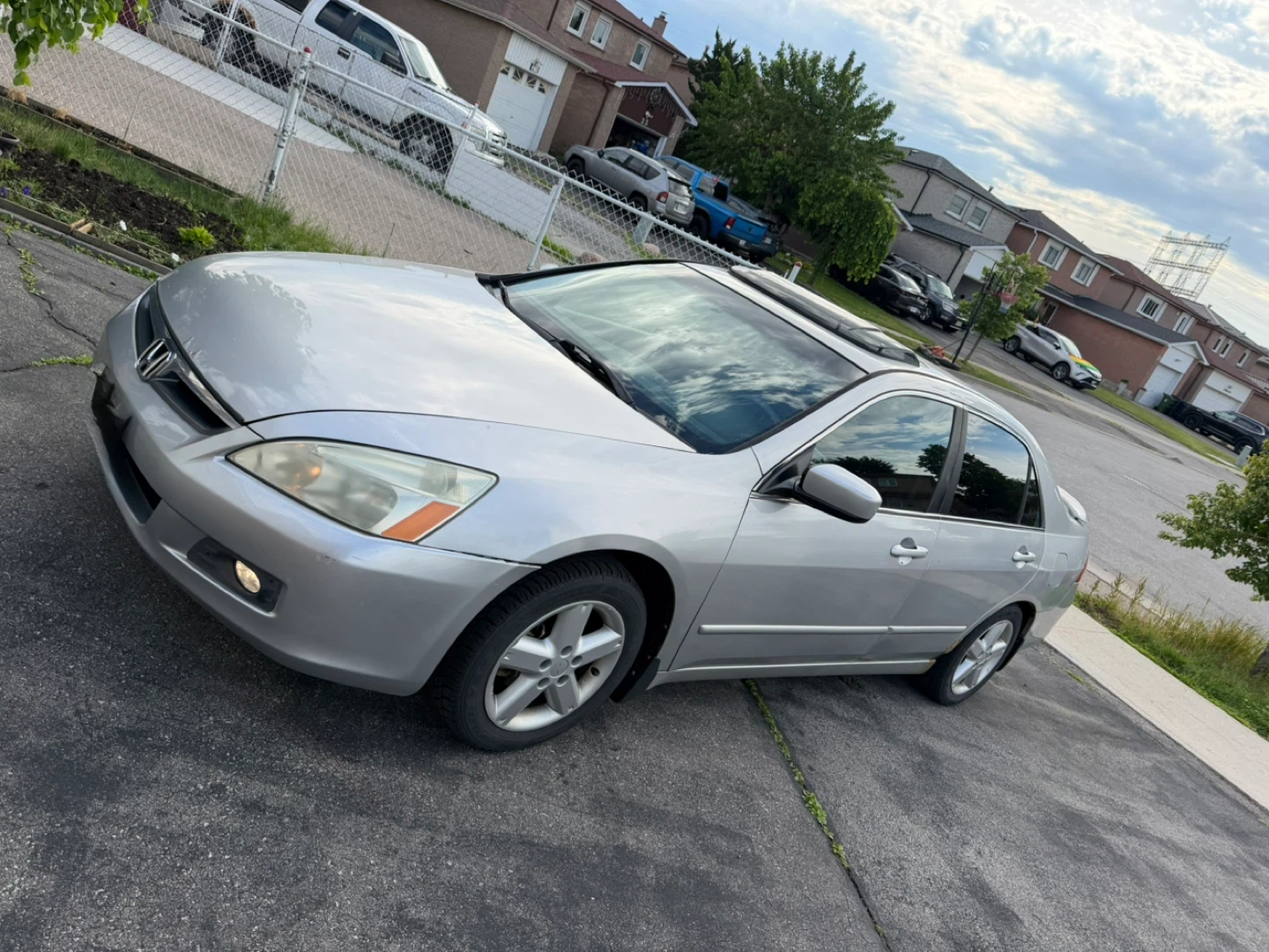 Silver Honda Accord Sedan