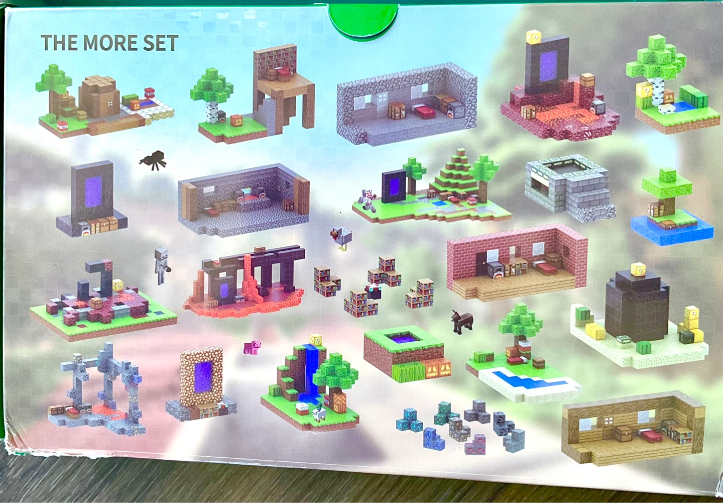 Magnetic Minecraft Blocks Toy Set - photo 3