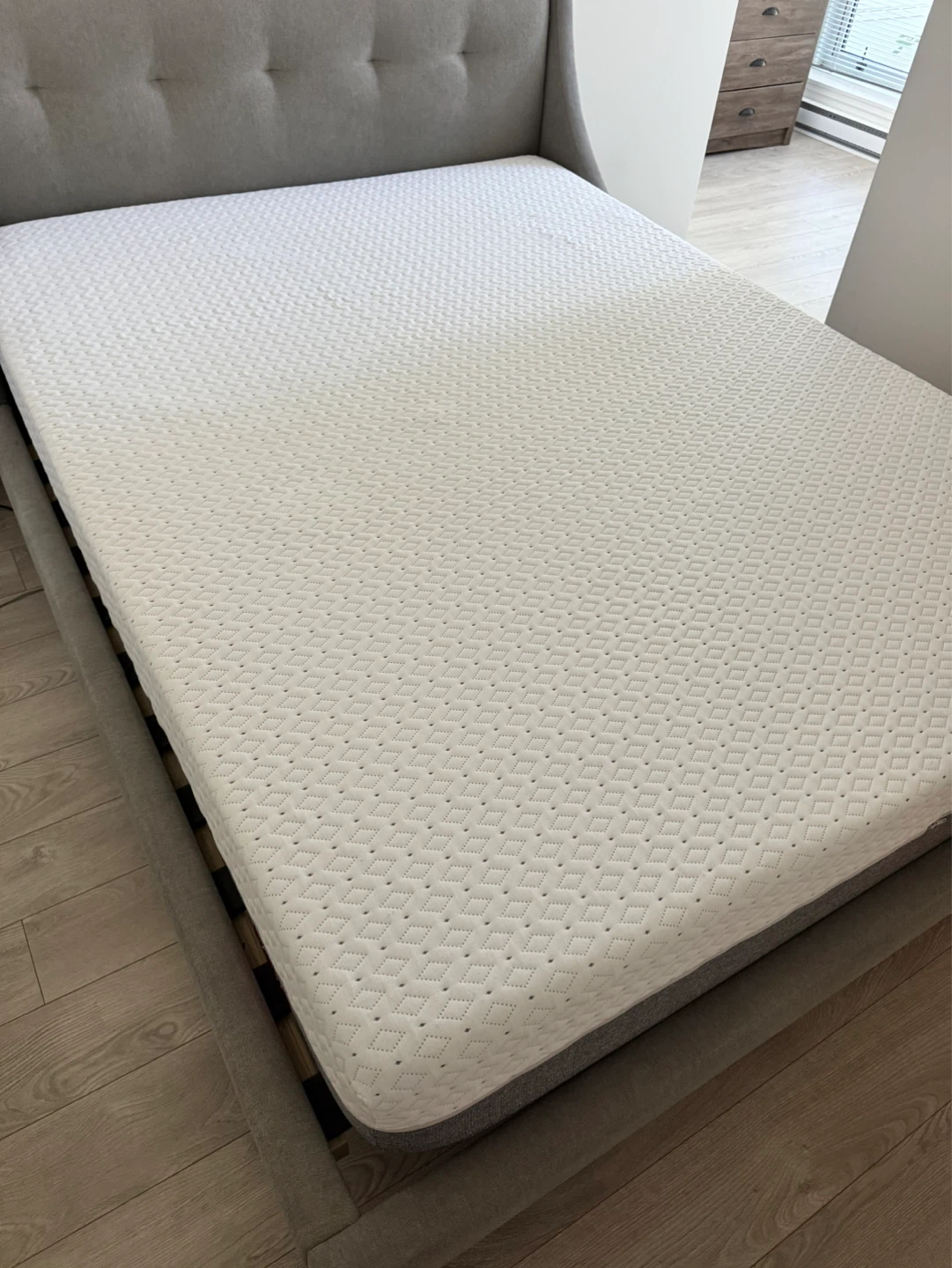 MOVING SALE -ENDY Mattress - Queen size, medium firm
