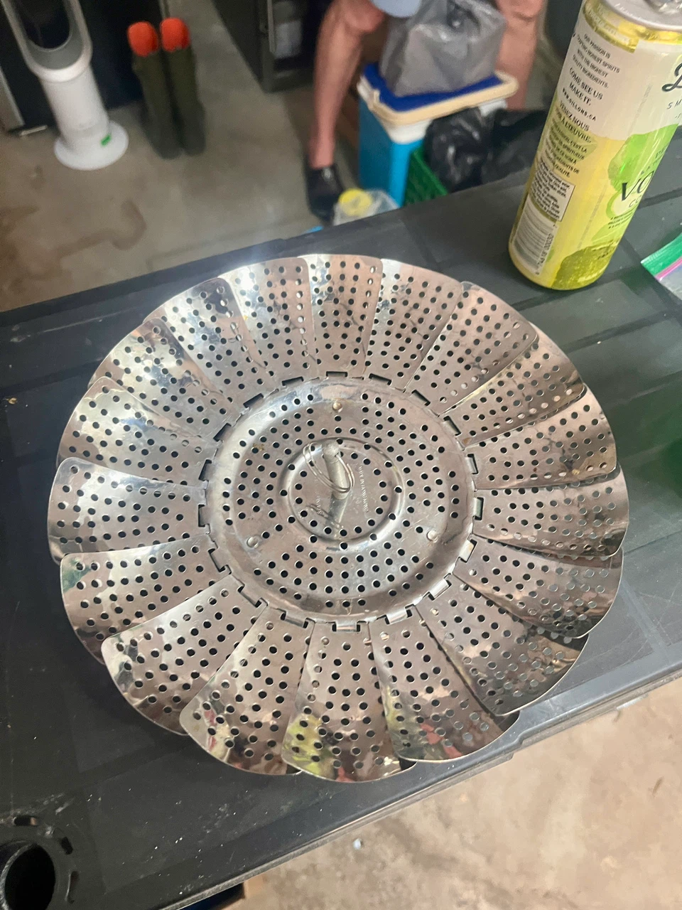 ⚽ Stainless Steel Folding Steamer Basket - photo 2