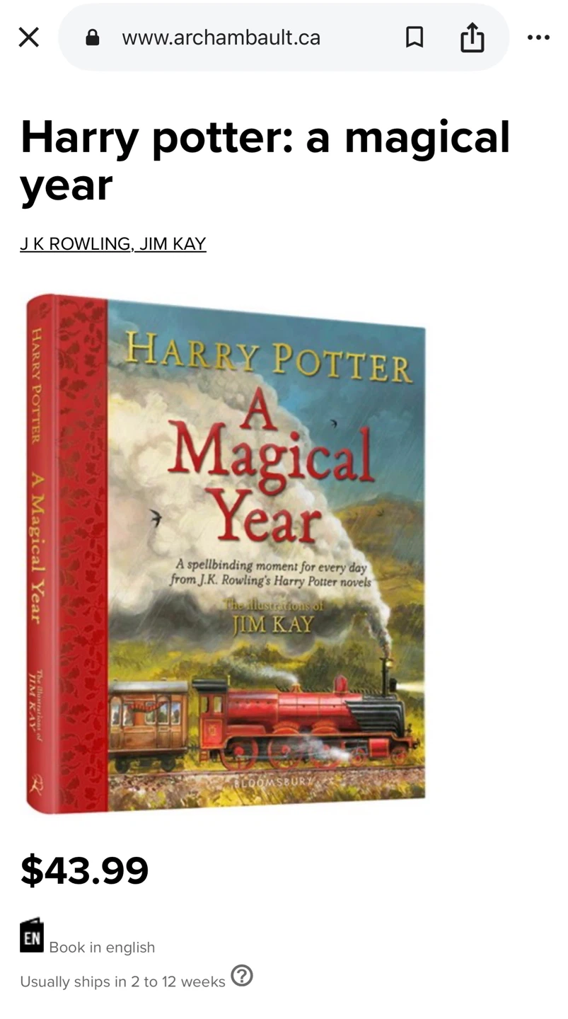 Illustrated Harry Potter Book - photo 2