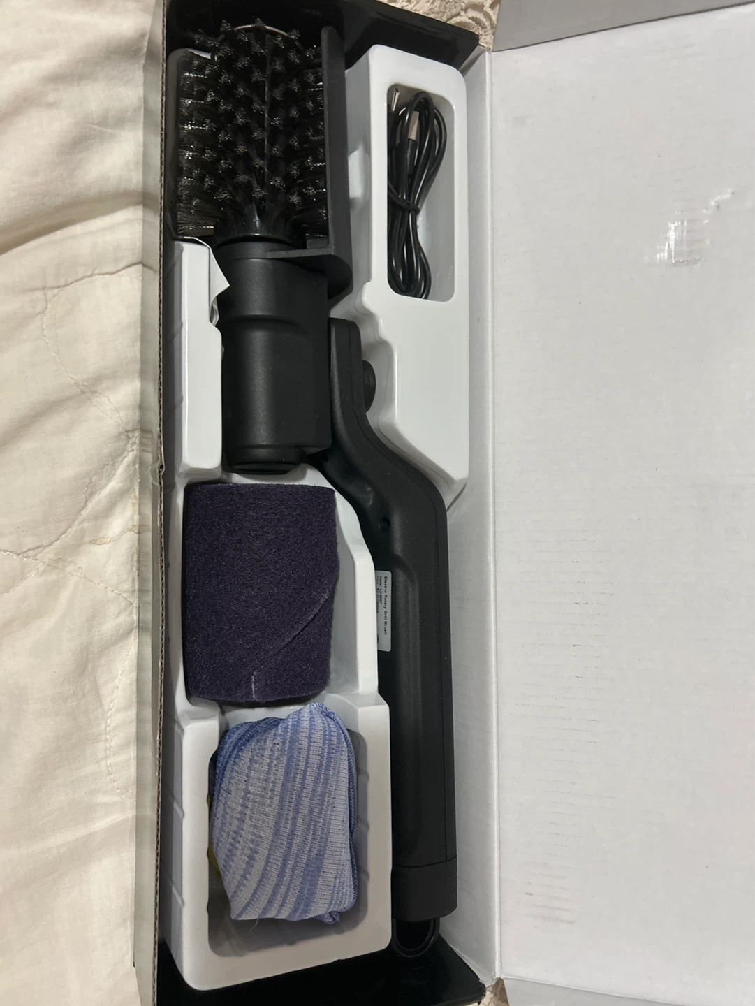 Electric Barbecue Grill Brush - photo 3
