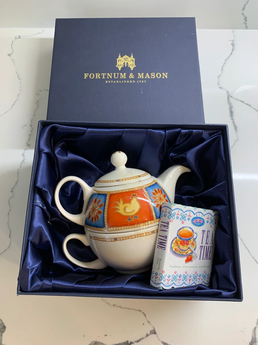 Arthur Wood & Sons Teapot and Cup NIB from Fortnum & Mason