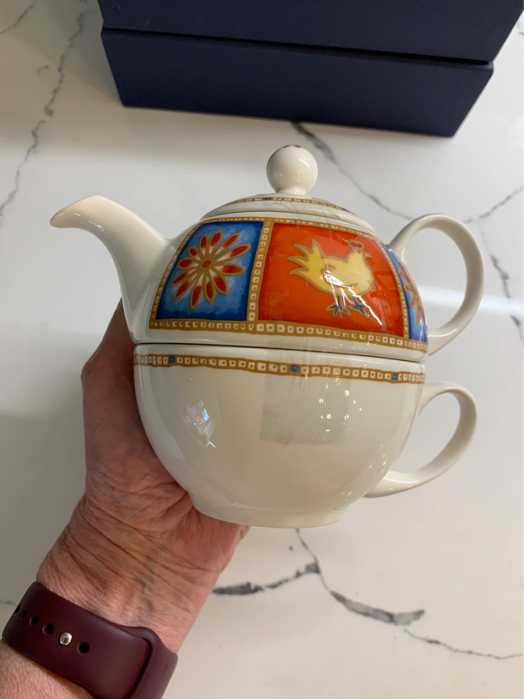 Arthur Wood & Sons Teapot and Cup NIB from Fortnum & Mason - photo 5
