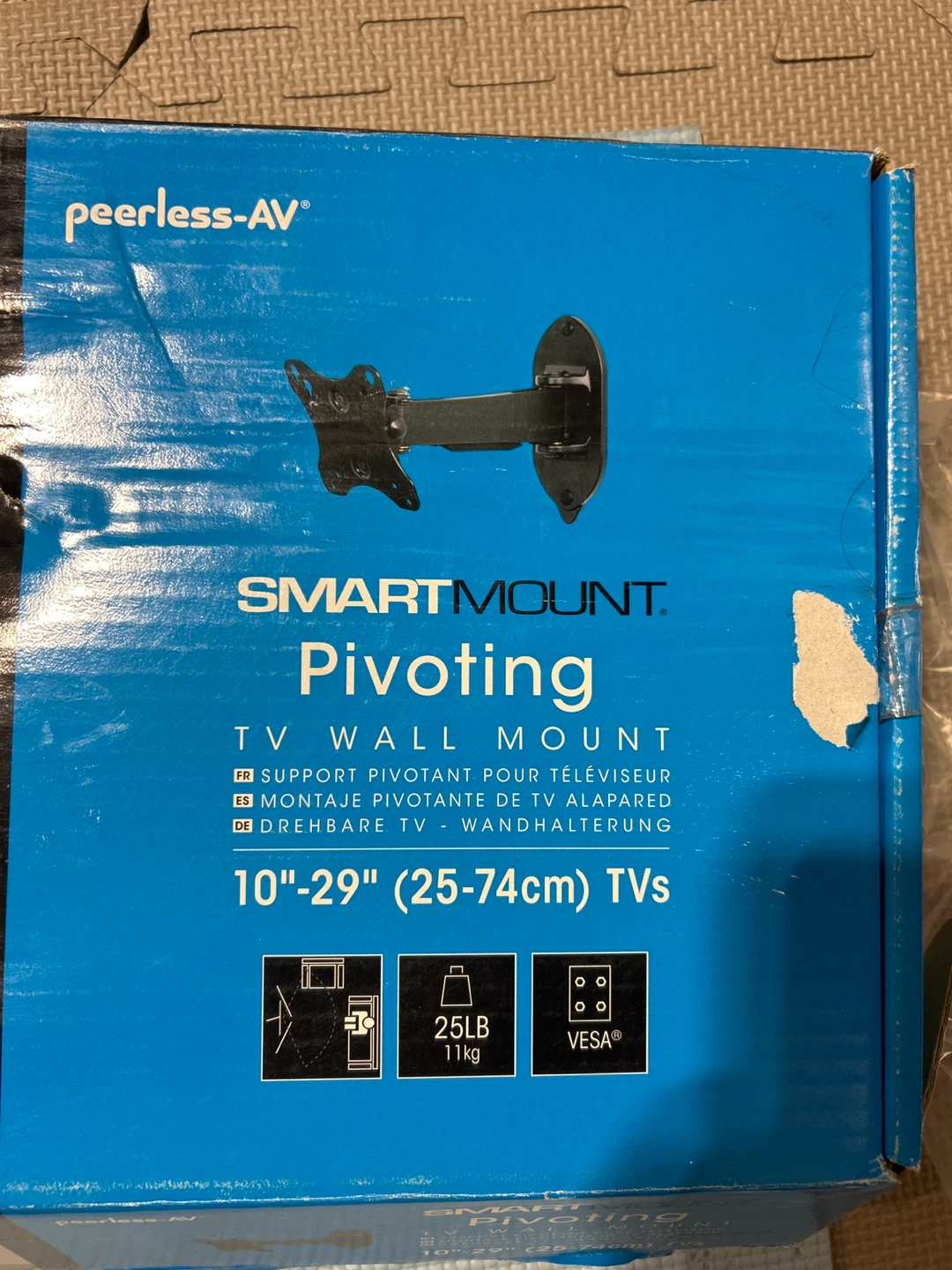 Peerless-AV SMARTMOUNT Pivoting TV Wall Mount SP730P