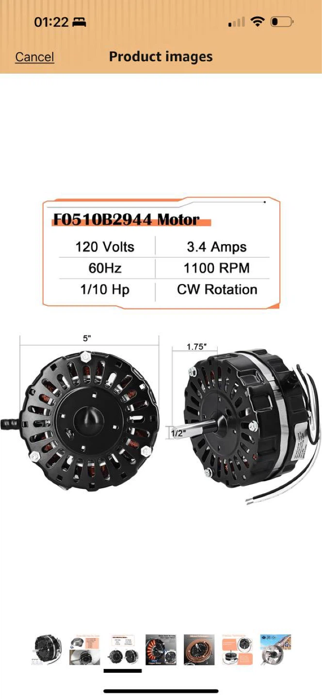 Attic Vent Fan Motor Replacement – Lomanco / Ventamatic - photo 4