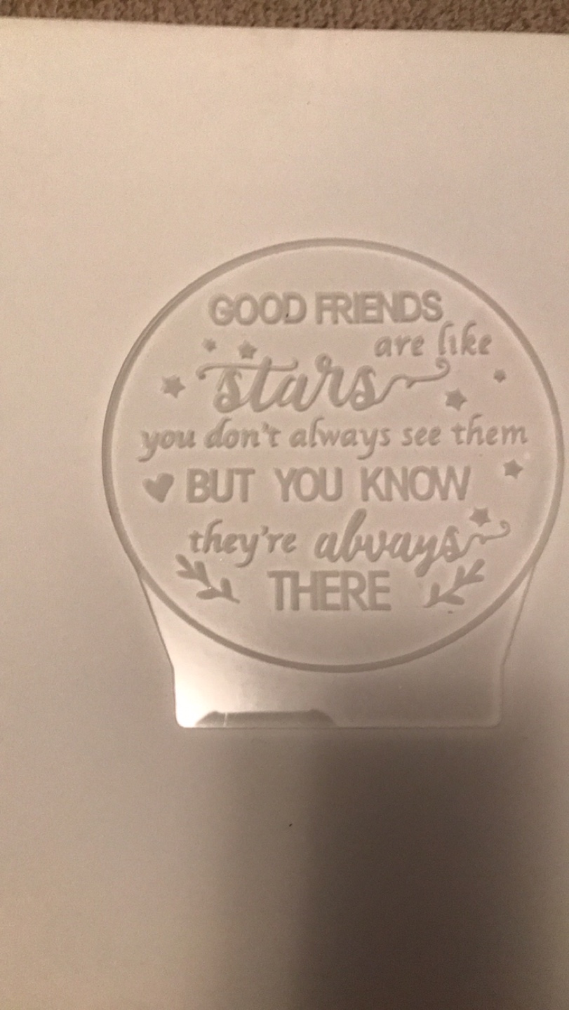 LED Night Light with Quote - photo 2
