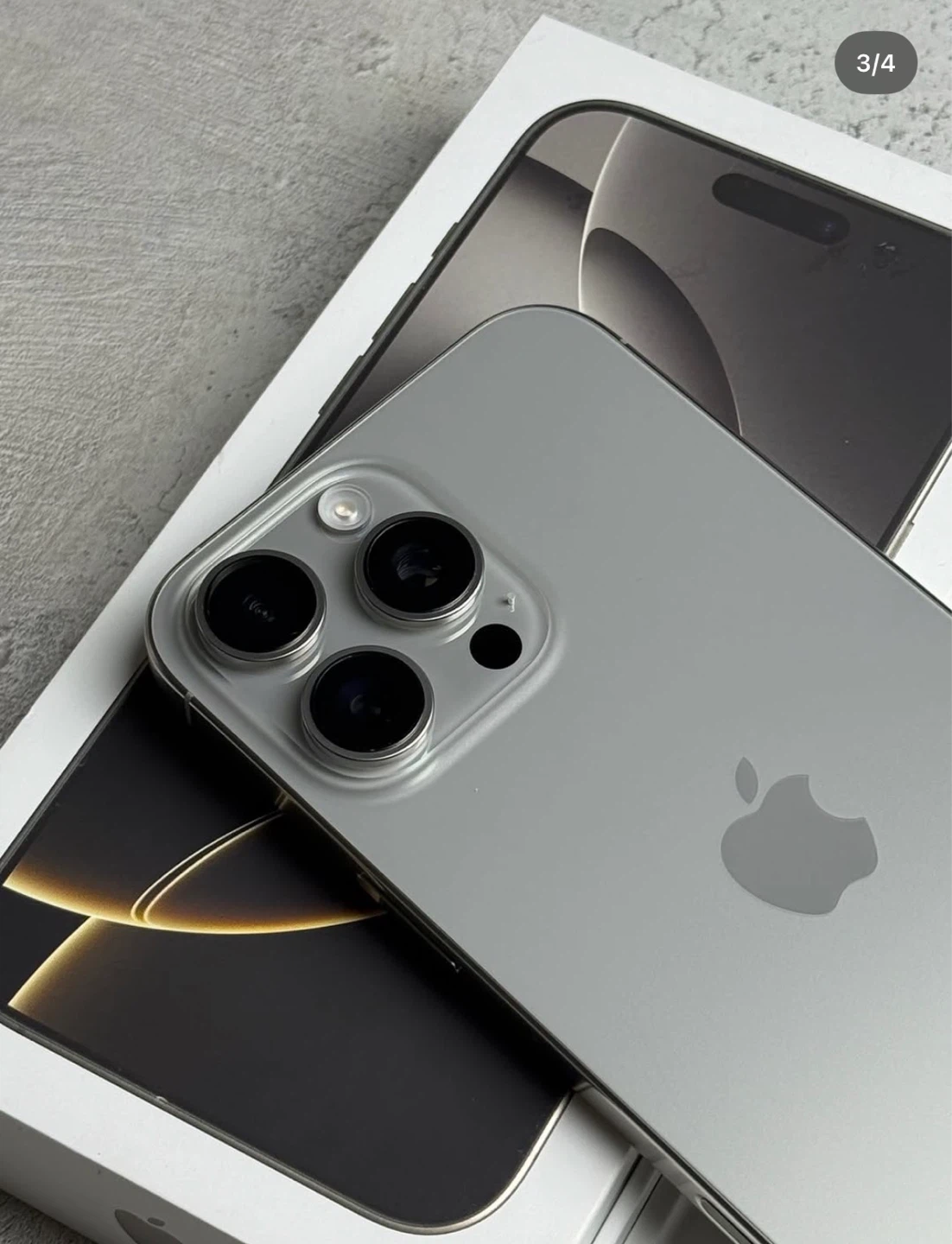 Apple iPhone 16 Pro Max Natural Titanium 256GB - photo 2