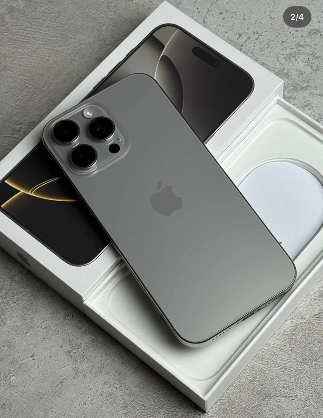 Apple iPhone 16 Pro Max Natural Titanium 256GB