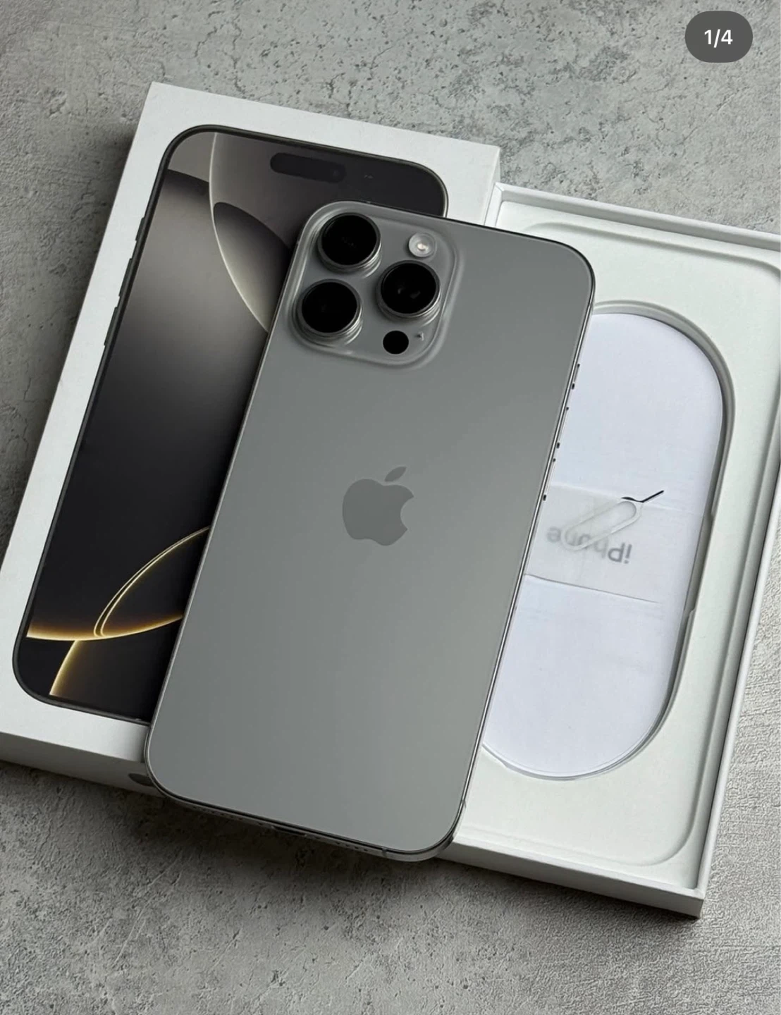 Apple iPhone 16 Pro Max Natural Titanium 256GB - photo 3