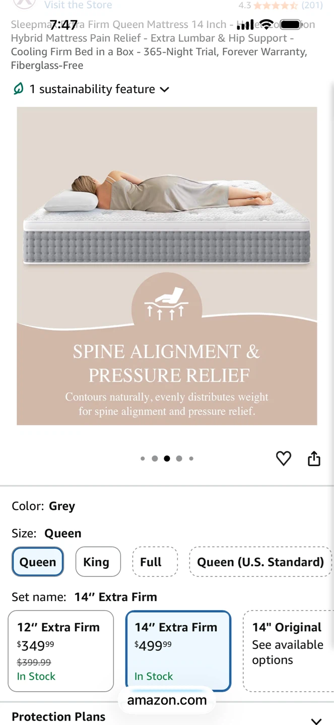 Queen Size Extra Firm Mattress - photo 3