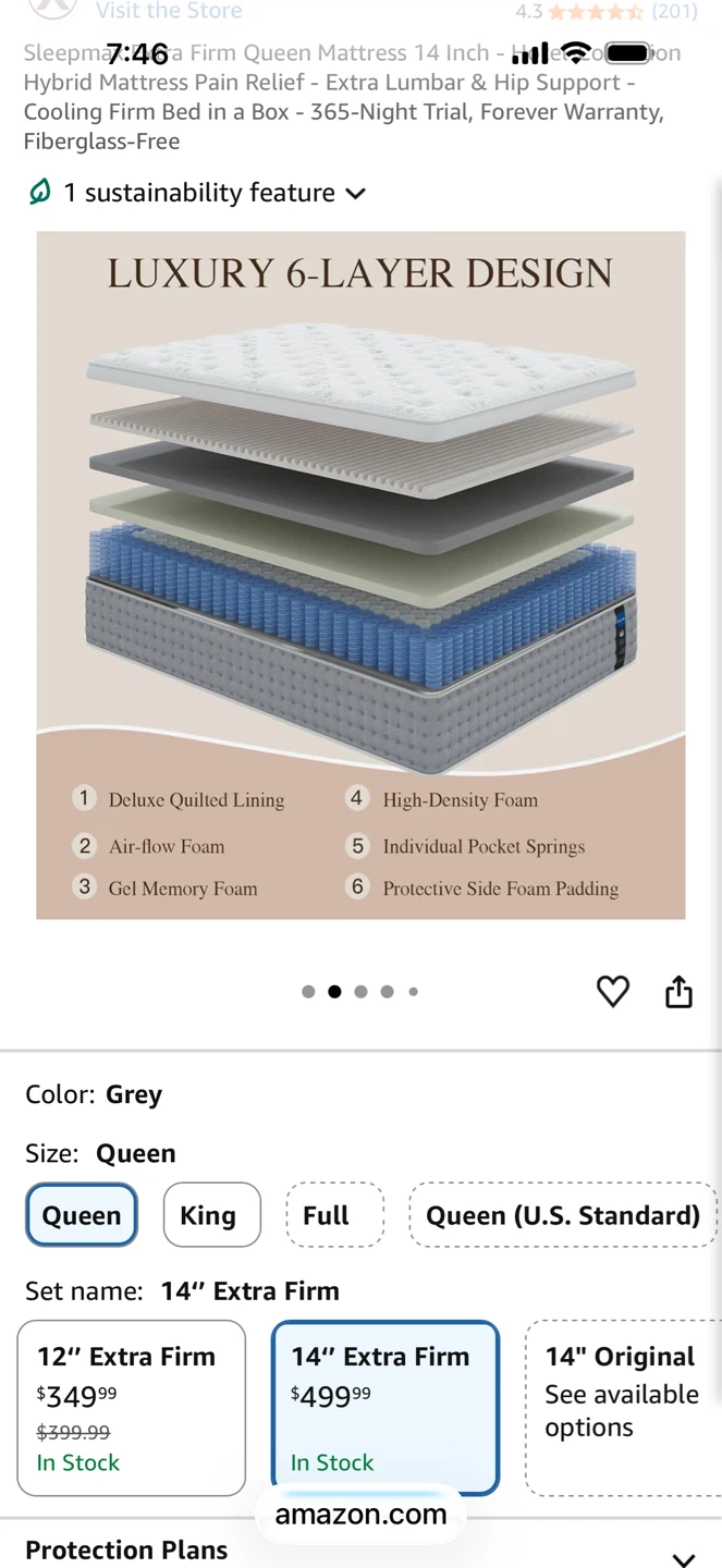 Queen Size Extra Firm Mattress - photo 5