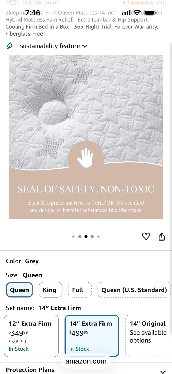 Queen Size Extra Firm Mattress - photo 4