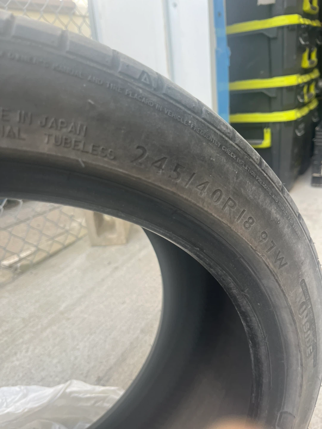 Dunlop Sport Maxx 245/40R18 97W Tire - photo 4