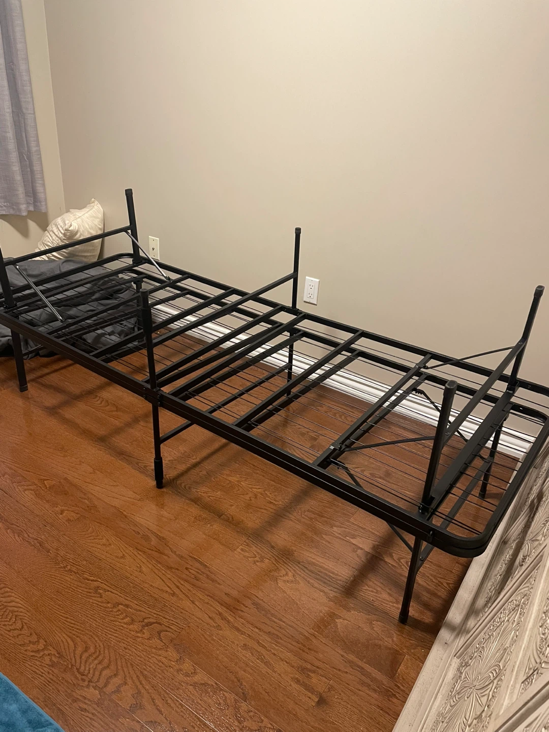 Black Metal Bed Frame queen