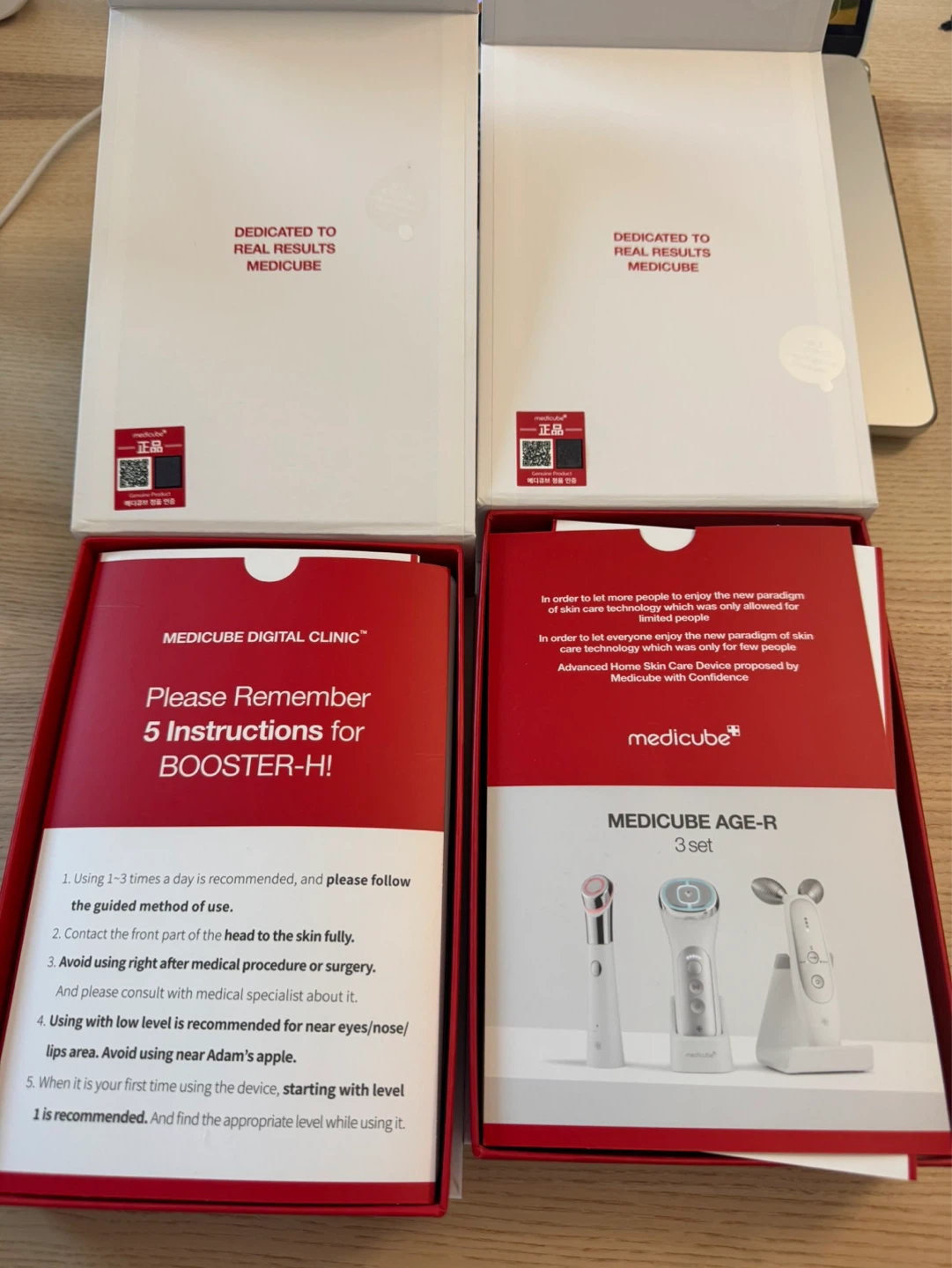 Medicube AGE-R Booster-H + ATS Air Shot Set $100 — Moving Sale - photo 2