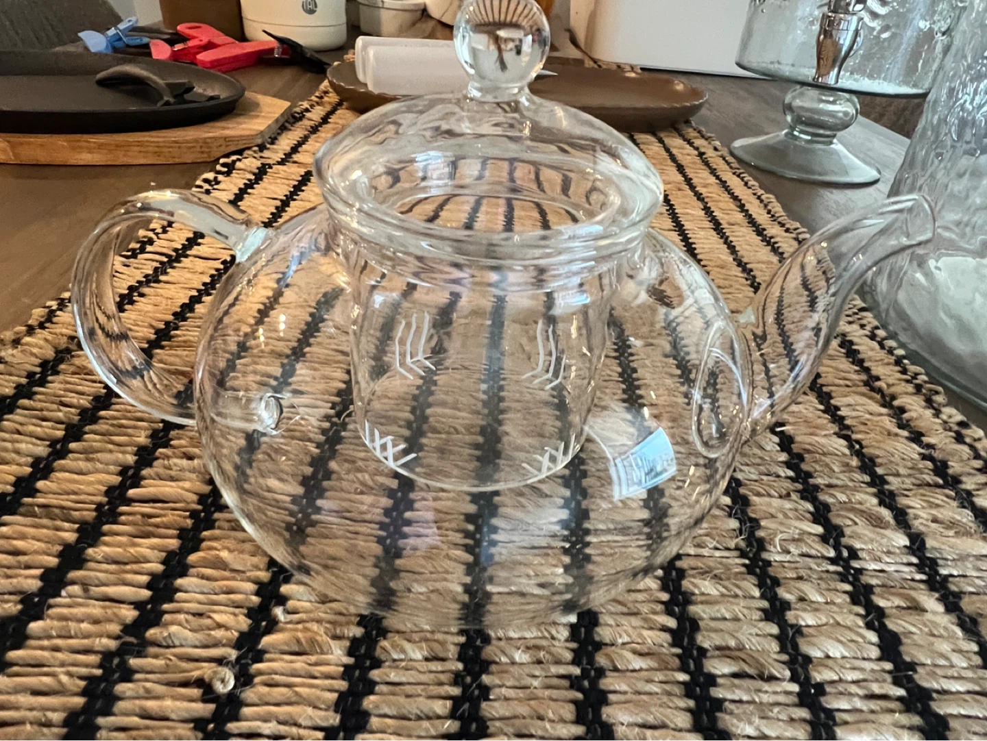 Glass Teapot with Infuser