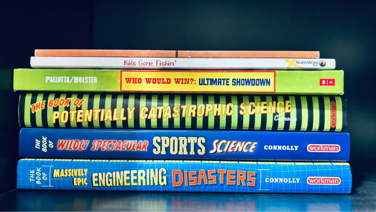 Kids Educational Book Bundle – Science, Sports - photo 2