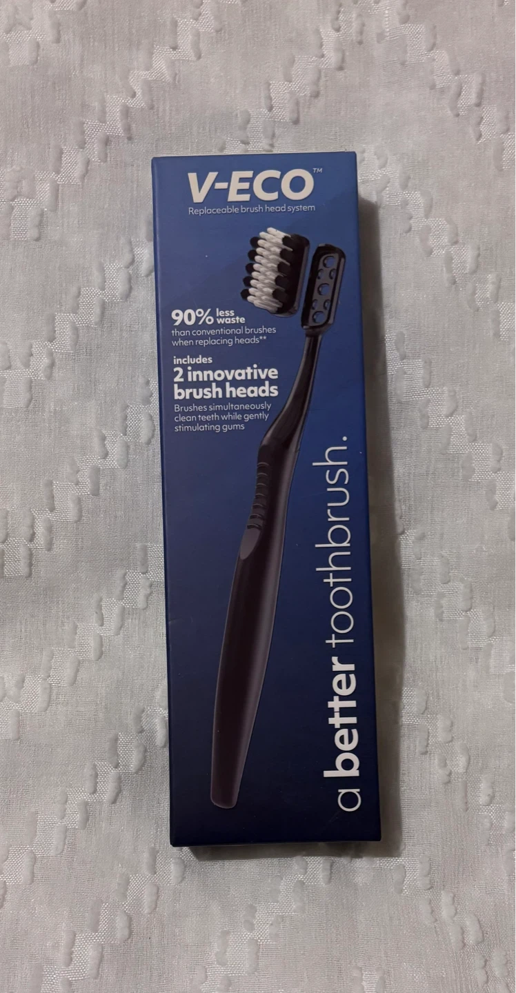 V-ECO Toothbrush with Replaceable Brush Heads