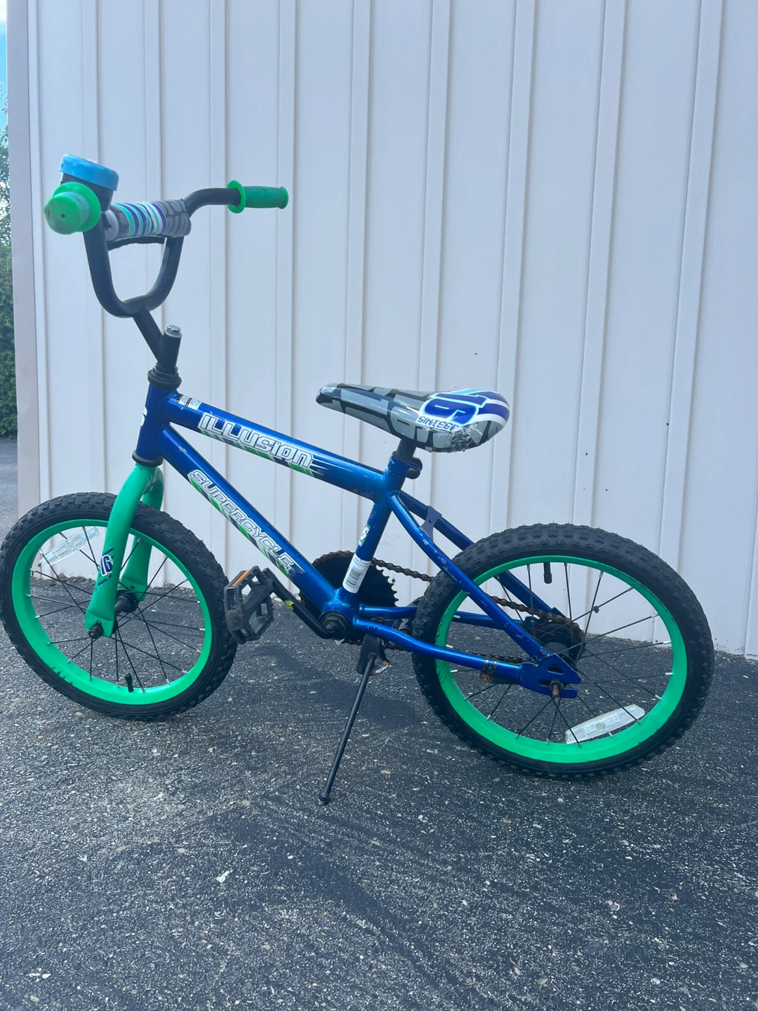 Kids Blue Illusion Street Bicycle - photo 2