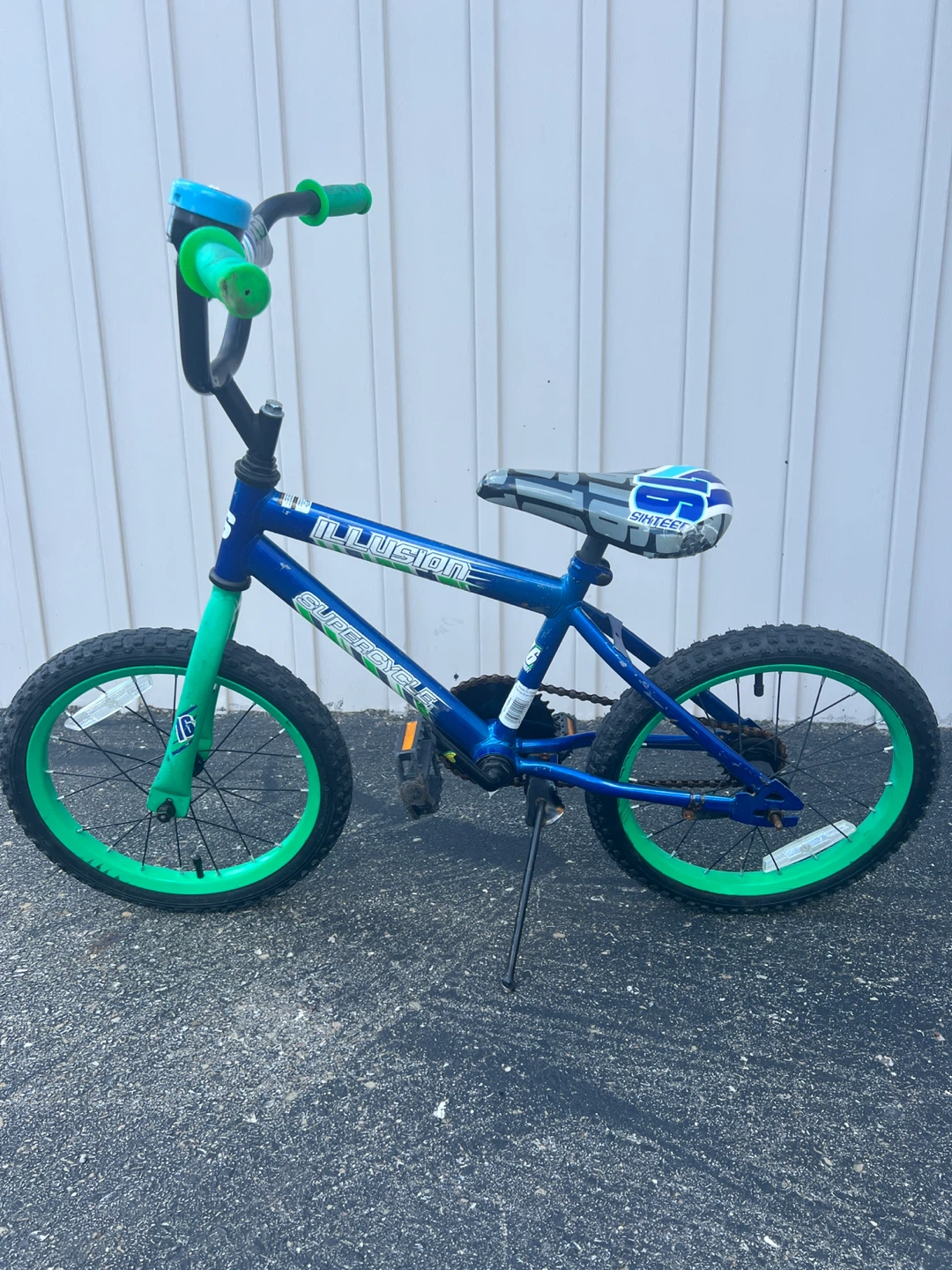 Kids Blue Illusion Street Bicycle