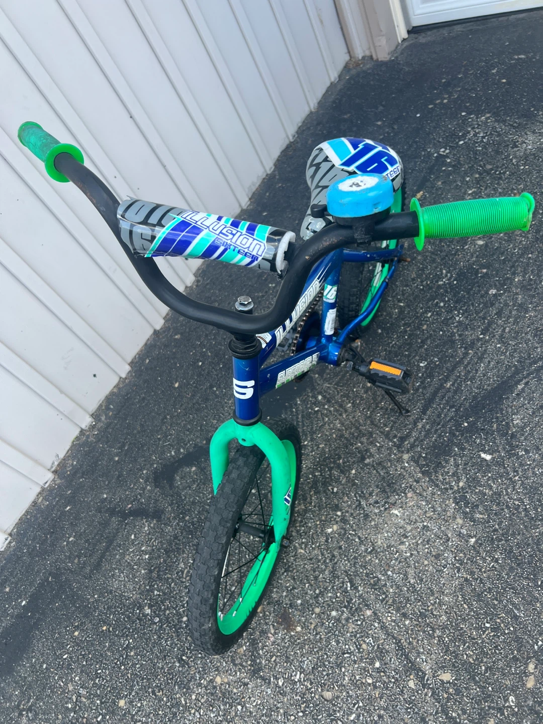 Kids Blue Illusion Street Bicycle - photo 3