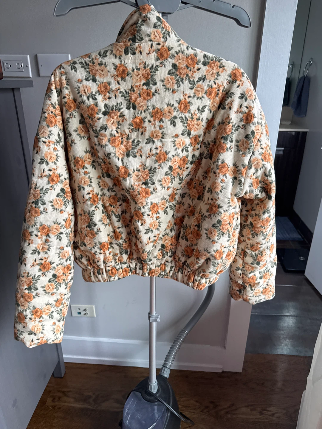 Floral Puffer Jacket - photo 2