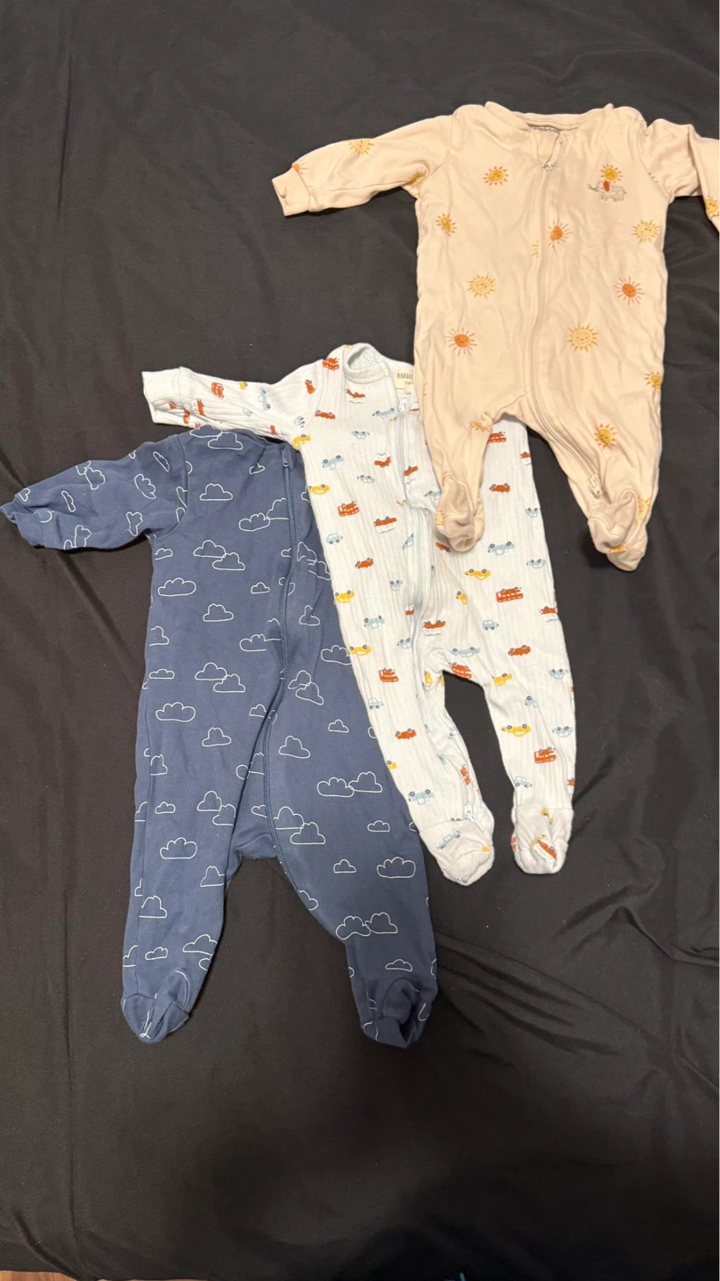 Baby Sleepers - 3 Pack