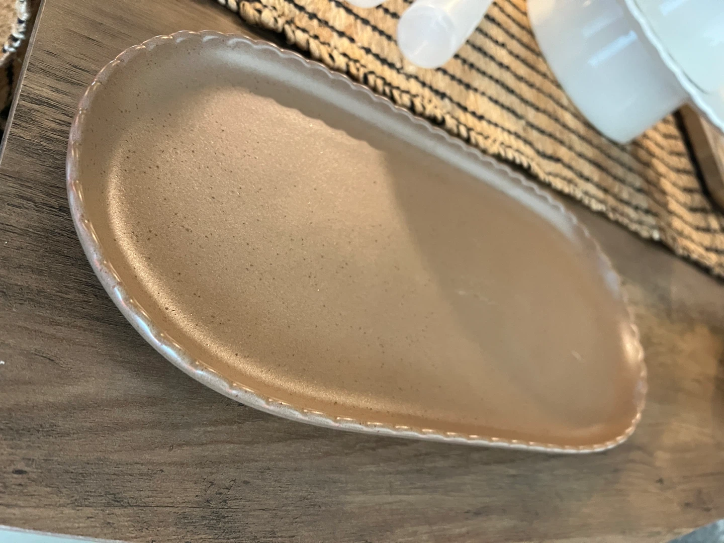 Decorative Oval Tray