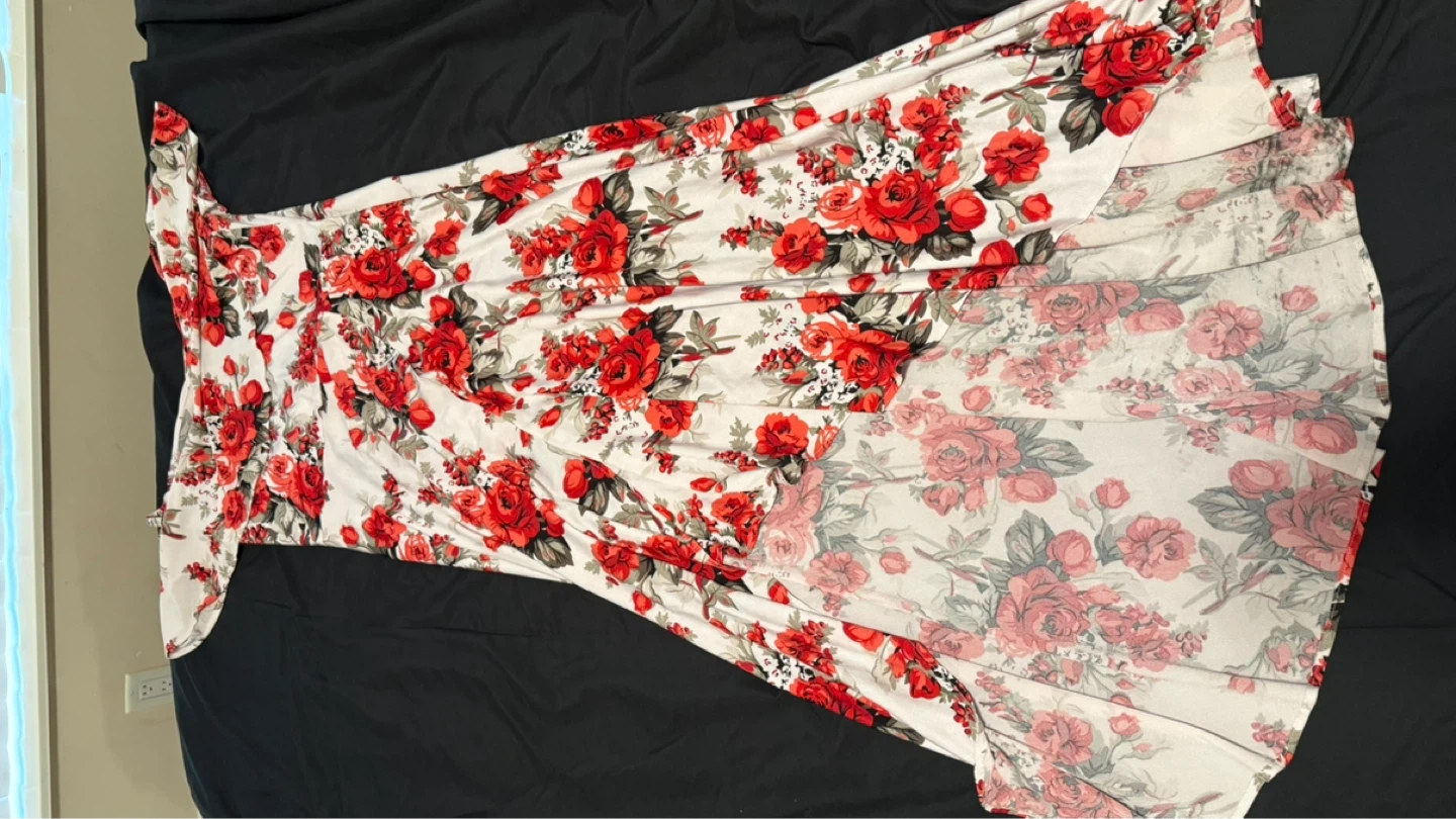 Women's Floral Maxi Dress ⚽ - photo 2