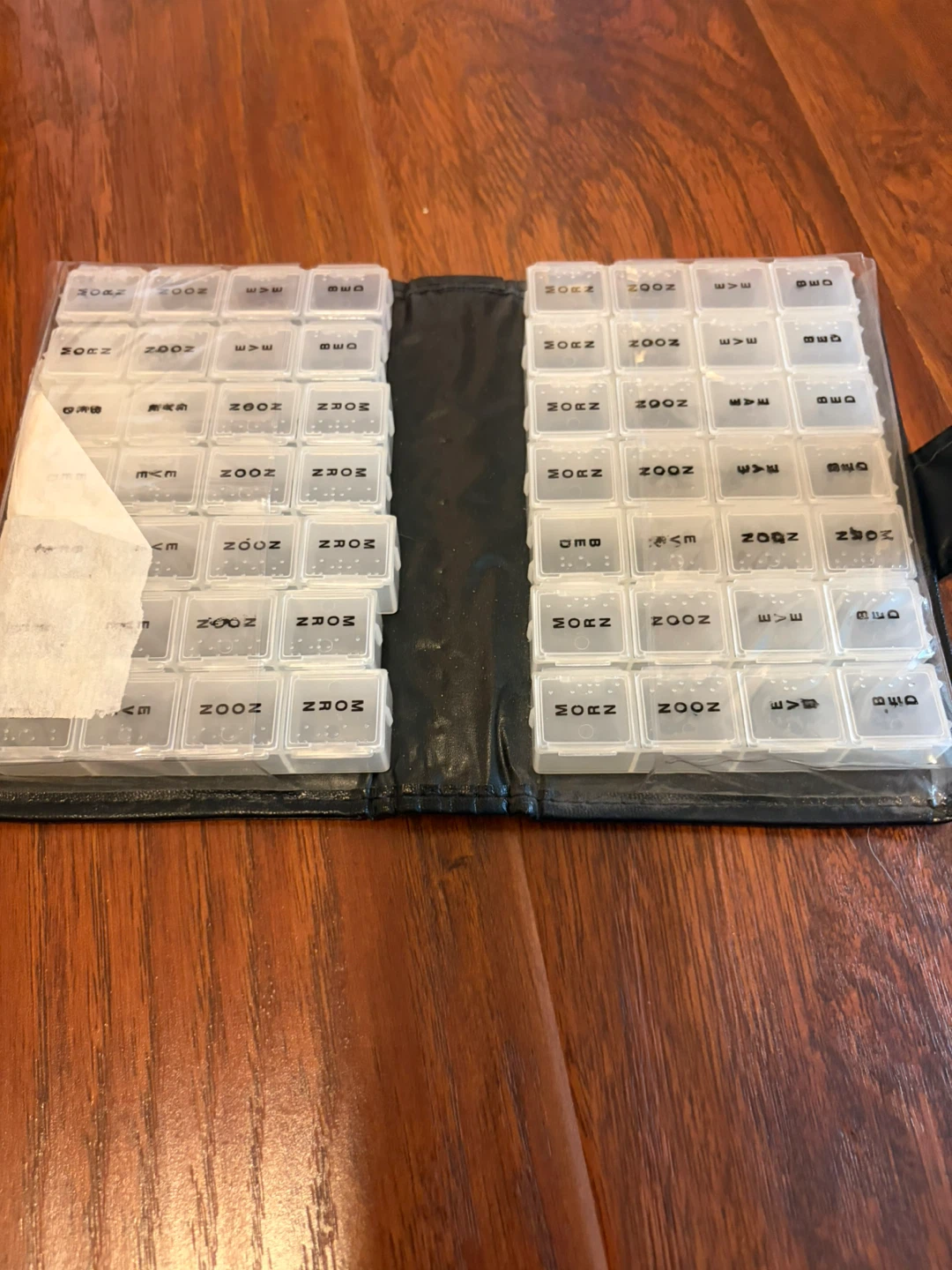 Butterfly Print Pill Organizer Case - photo 3