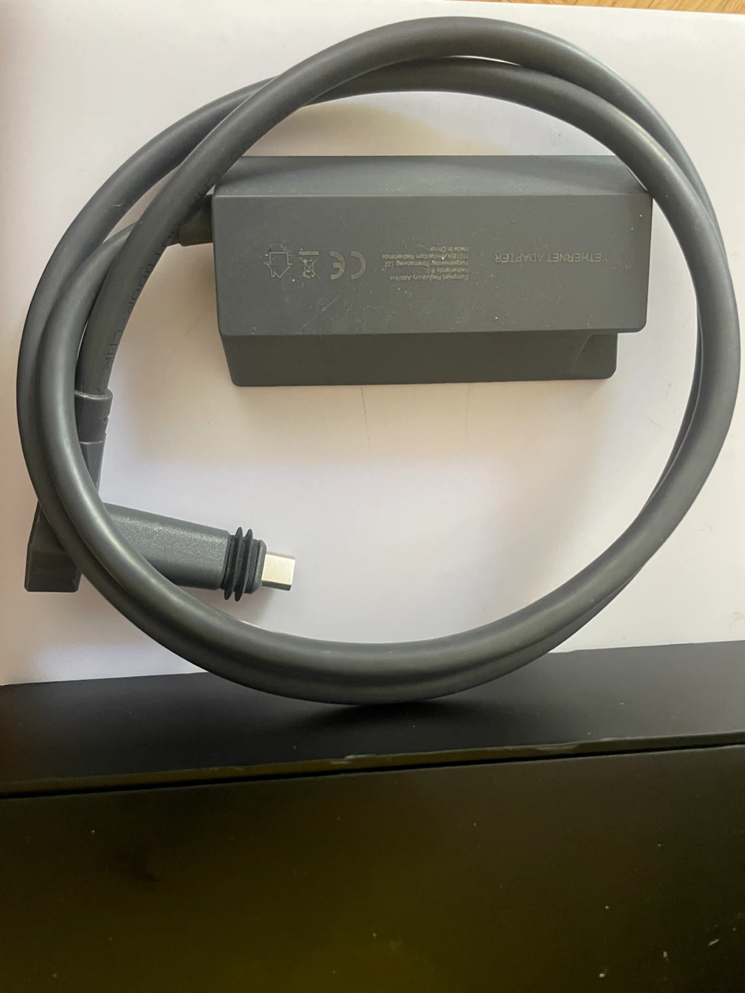 Ethernet Adapter with USB-C Cable