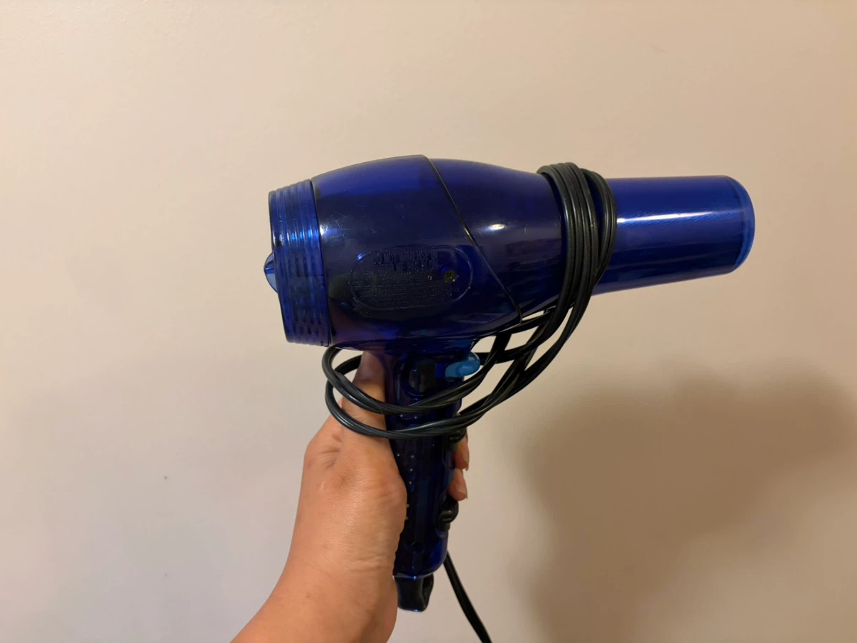Blue Travel Hair Dryer