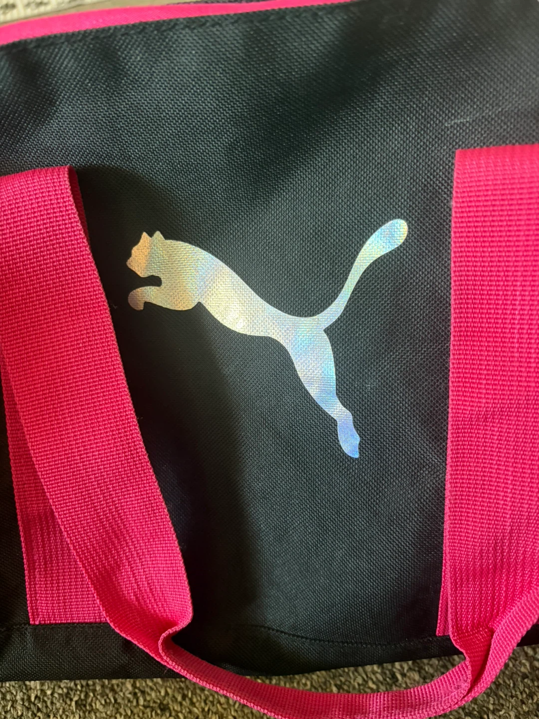 Puma Duffle Bag - Black and Pink - photo 2