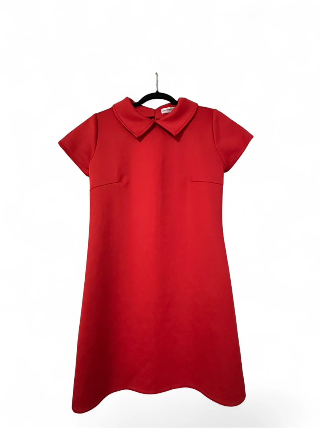 Red Collared Dress