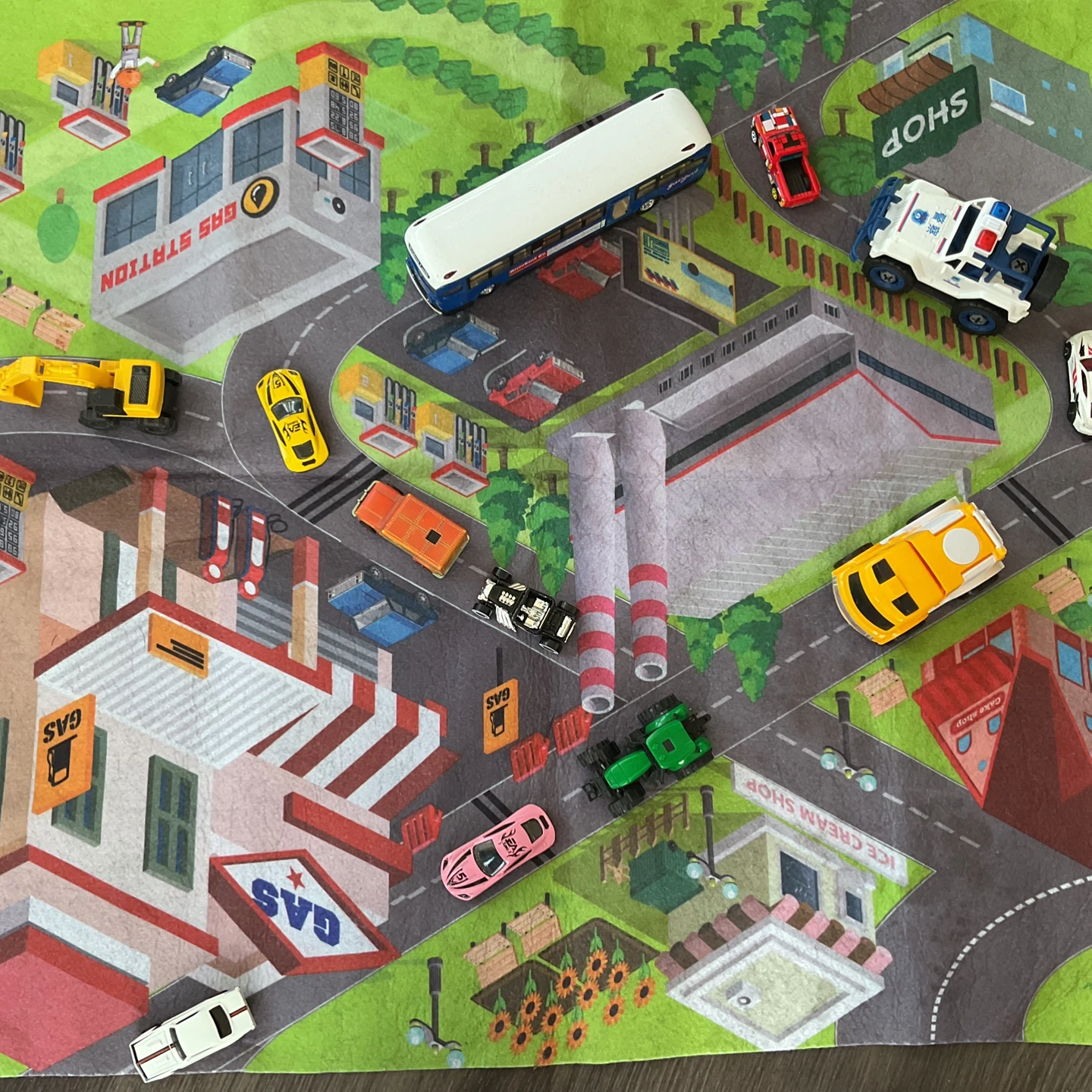 Toy Cars and Play Mat Set - photo 4