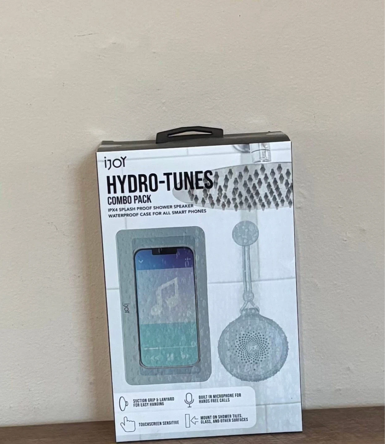 iJOY Hydro-Tunes Combo Pack Shower Speaker
